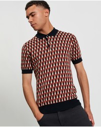 Ben Sherman - All Over Jacquard Polo