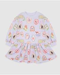 Fox & Finch - Winter Vacay Sweatshirt Dress 3-7 Yrs