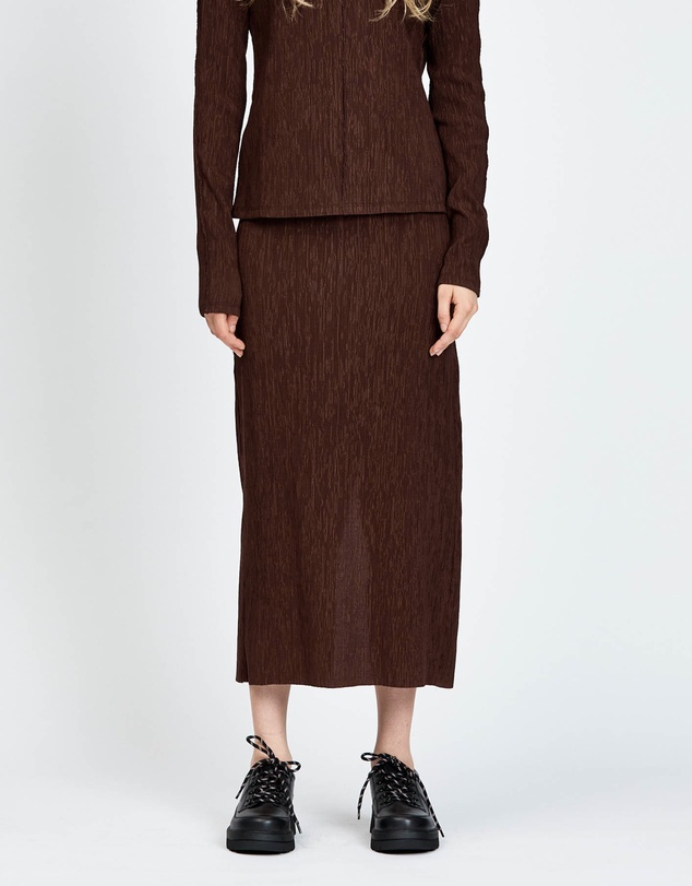 bul - Sisu Midi Skirt Chocolate