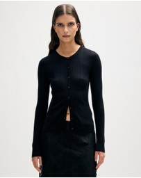 Minima Esenciales - Nori Merino Wool Cardigan