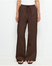 AERE - Marlow Linen Relaxed Pants