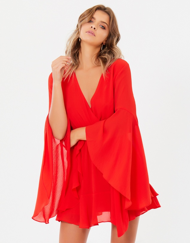 Tussah - Harper Plunge Mini Dress