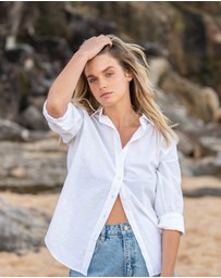 CAMIXA - Essy White Linen Shirt