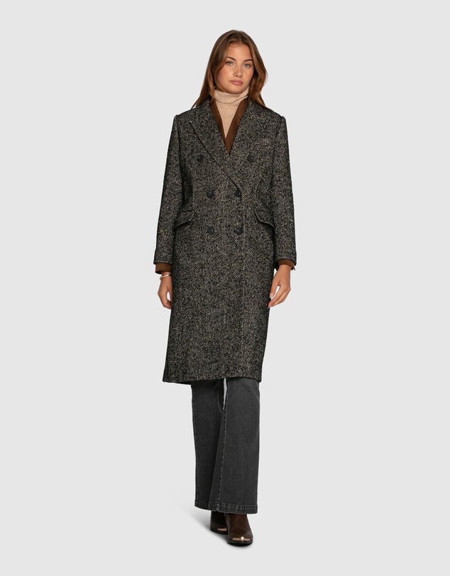 Belle & Bloom - Wherever I Go Tweed Coat