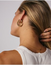 CENDRE - Rogue Huggie Earrings