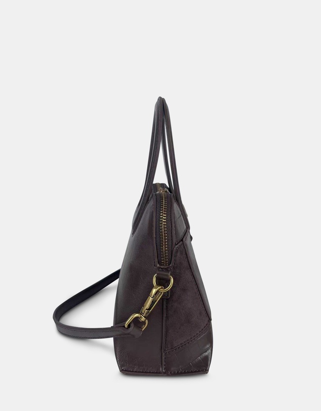 Steve Madden - BRomey Ml Brown Top Handle Bag