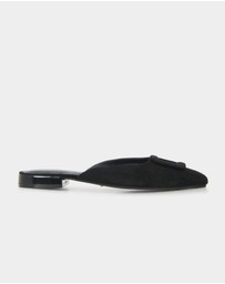 Forcast - Elizabella Leather Mules