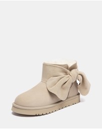 EVERAU - Australian Shepherd Ugg Molle Cow Suede Upper UGG Boots