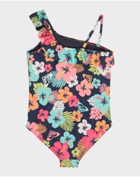 Roxy - Girls 2 to 7 Morning Flower One Piece Swimsuit