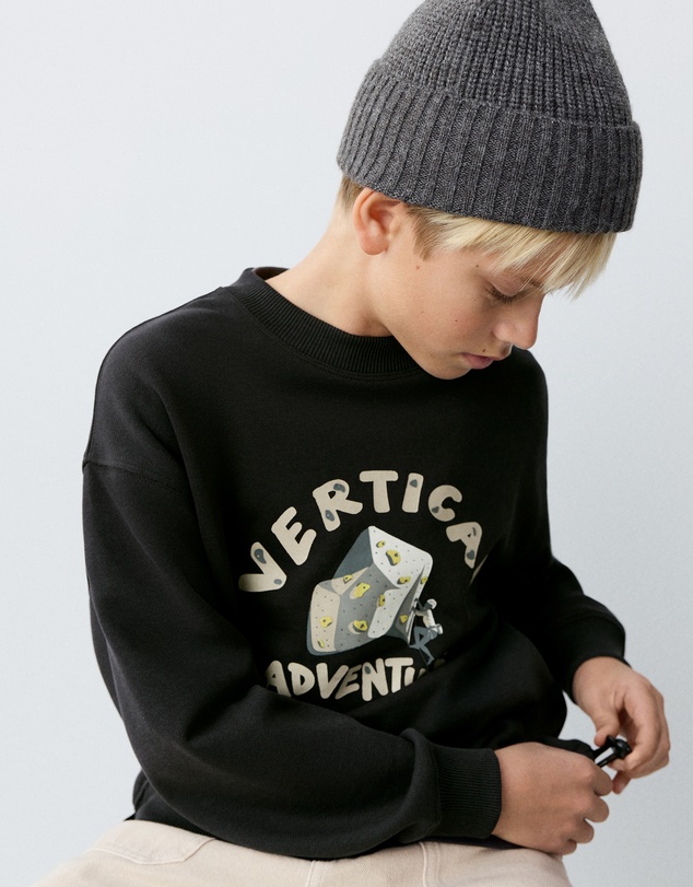 M.N.G - E-Cheese Sweatshirt - Teens
