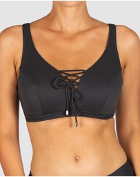 Baku Swimwear - Rococco E/F/G Cup Lace Up Bikini Bra Top