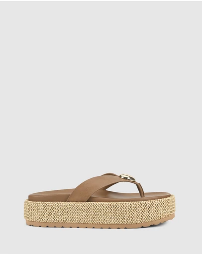 Siren - Apollonia Flatform Sandals