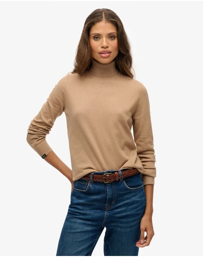 Superdry - Classic Turtle Neck Slim Fit Jumper