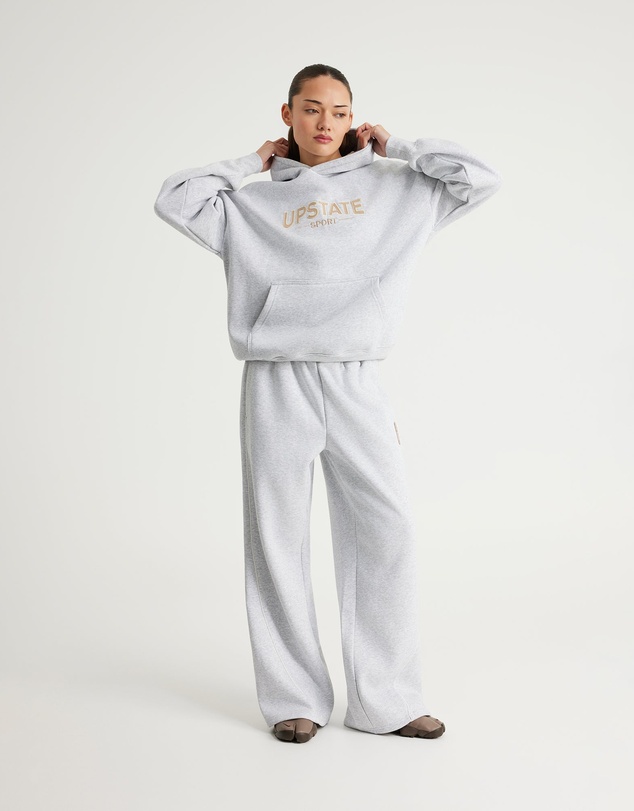 Upstate - Off-Duty Hoodie - Grey Marle