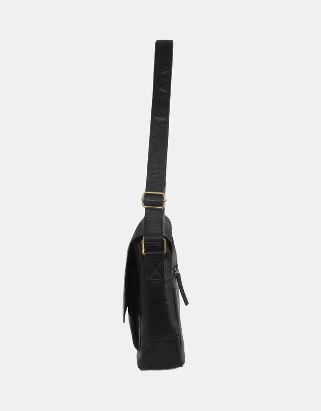 Pierre Cardin - Pierre Cardin Rustic Leather Computer/Messenger Bag
