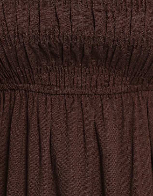 Petal & Pup - Lanna Maxi Dress - Chocolate