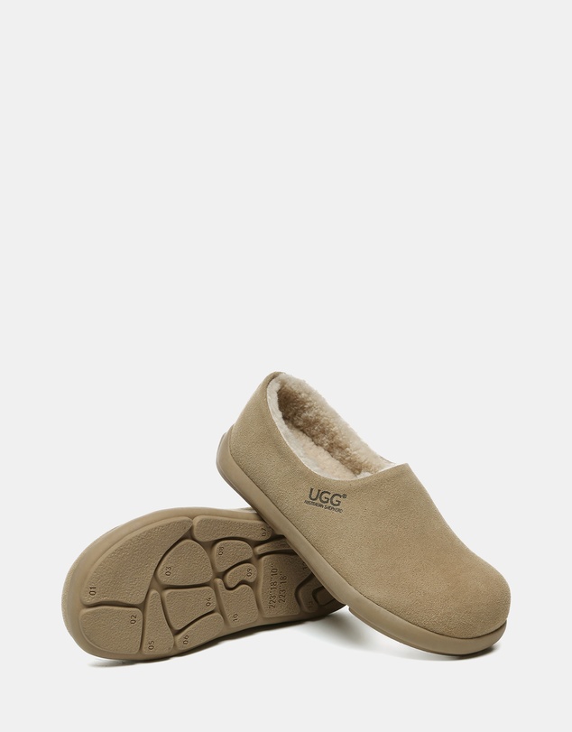 EVERAU - Australian Shepherd Ugg Brett Cow Suede Upper House Shoes