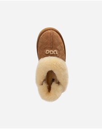 Ozwear Connection Uggs - Ugg Coquette Matelassé Logo Platform Slipper (Detachable Feature)