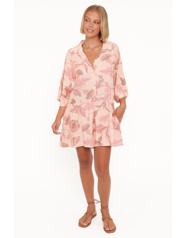 Petal & Pup - Ellisa Playsuit - Pink Floral