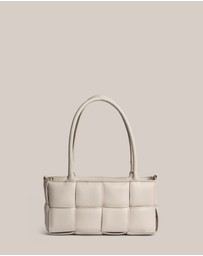 VESTIRSI - Margot Ivory Woven Baguette
