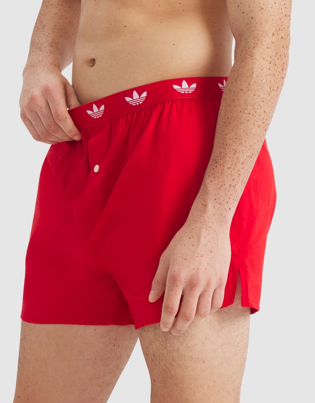 adidas Sportswear - 2 Pack Comfort Core Cotton Icon Boxer Underwear