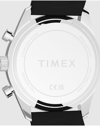 TIMEX - Ridgefield Chronograph 42mm Silicone Strap Watch