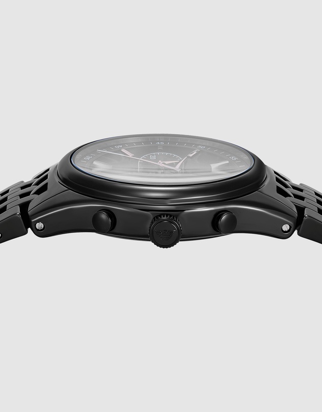Emporio Armani - Black Chronograph Watch