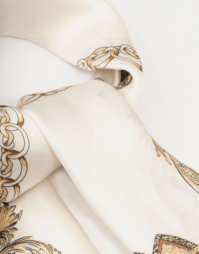 Lovisa - Leopard & Chain Fabric Scarf