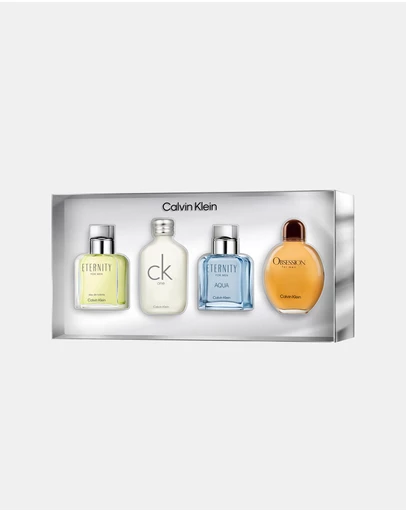 Calvin Klein - CK Mens Holiday: Eternity EDT 15ml + CK One EDT 15ml + Obsession EDT 15ml + Eternity Aqua EDT 15ml