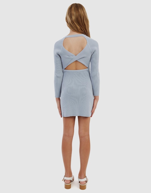 Bardot Junior - Twist Back Knit Dress - Teens