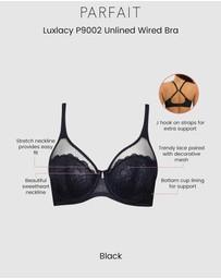 Parfait - Luxlacy Unlined Wired Full Coverage Bra