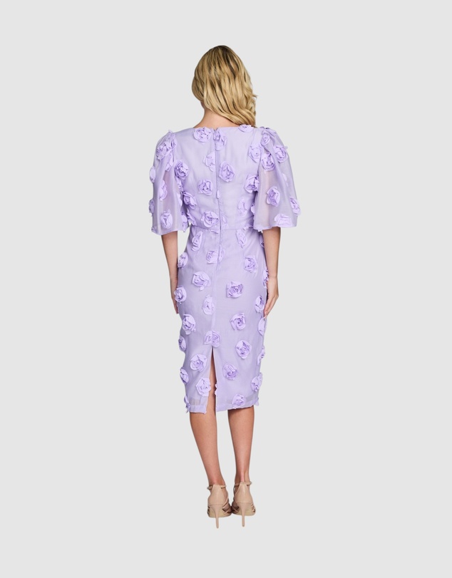 Romance by Honey and Beau - Khloe Bell Sleeve Dress