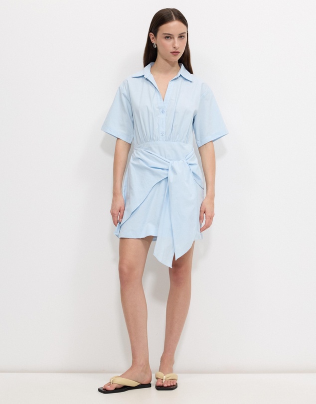 Calli - Tanner Wrap Shirt Dress
