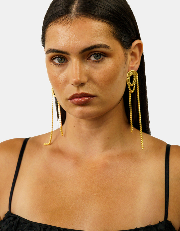 Sonne Jewellery - Caroline Chain Earrings