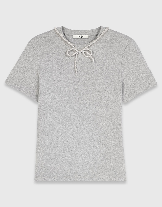 Maje - Tipearl Tee Shirt