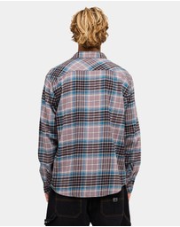 Billabong - Mens Coastline Long Sleeve Flannel Shirt