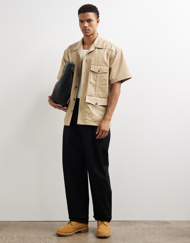 Recto - Matt Cotton Multi Pockets Shirt