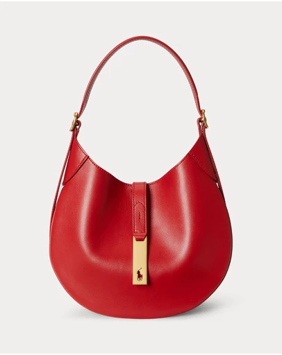 Polo Ralph Lauren - Polo ID Leather Small Shoulder Bag