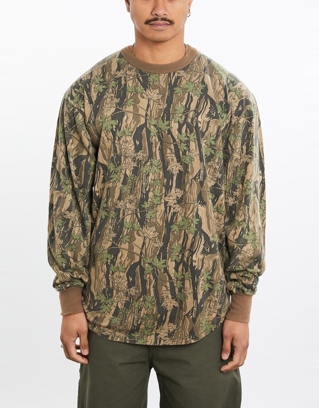 Vintage by The Real Deal - Pre Loved - Vintage 90s Realtree Camo Long Sleeve Tee