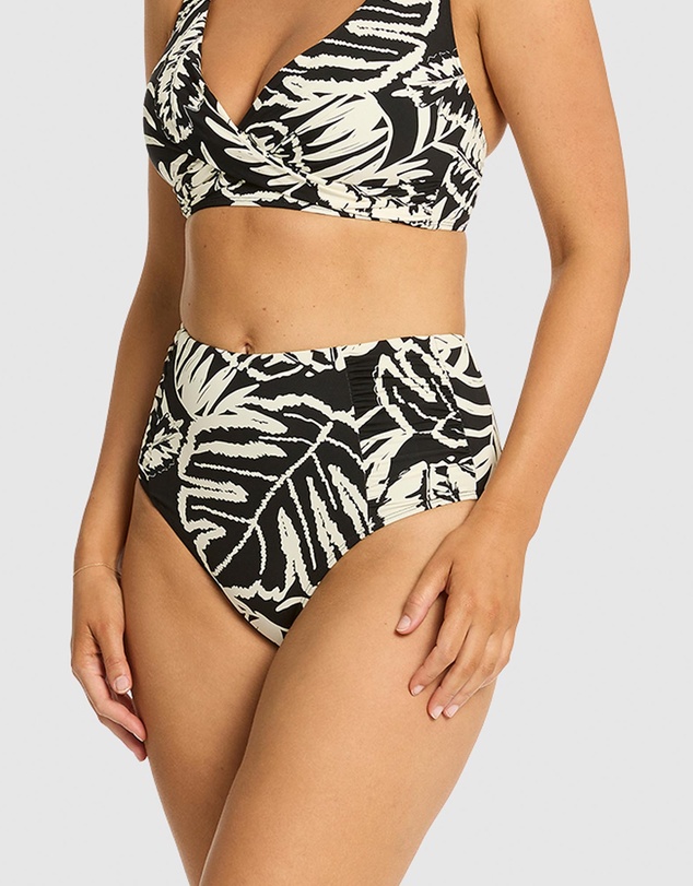 Sea Level Australia - High Waist Gathered Side Pants