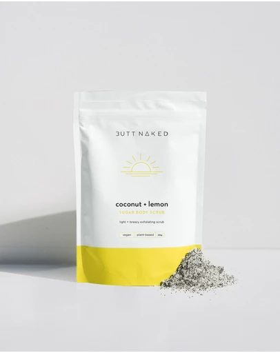 Butt Naked - Coconut + Lemon Body Scrub