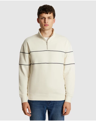 yd. - Battersea 1/4 Zip Sweatshirt