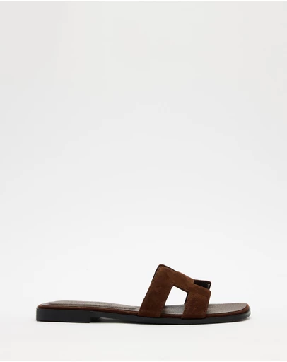 Atmos&Here - Pelly Suede Sandals