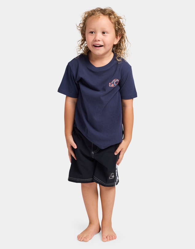 Quiksilver - Boys 2 to 7 Blow Tail T-Shirt