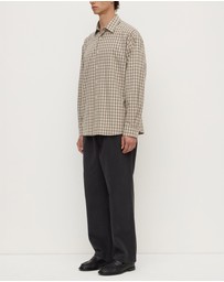 Assembly Label - Eddie Check Long Sleeve Shirt