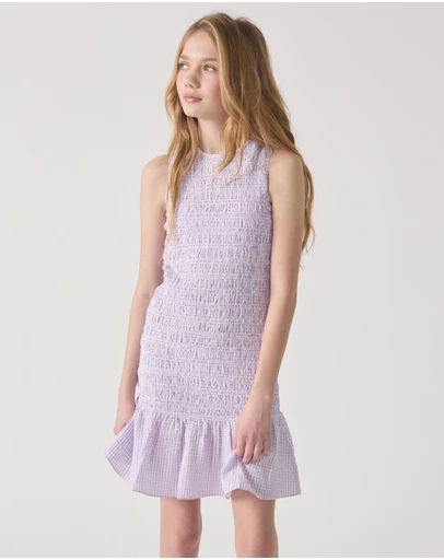 Decjuba Kids - Liliana Gingham Dress - Teens