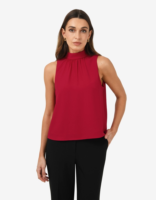 Forcast - Maria Gathered Top