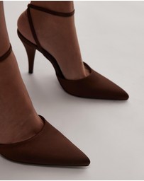 TOPSHOP - Demi Cone Heel Court Shoes