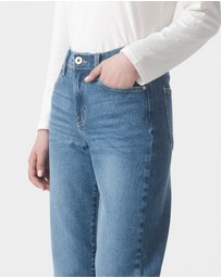 Outland Denim - Elise Mid Straight Jean 31