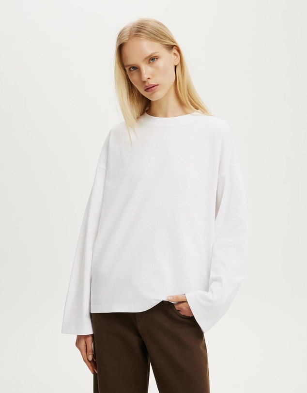 Cotton On - Boxy Long Sleeve Top
